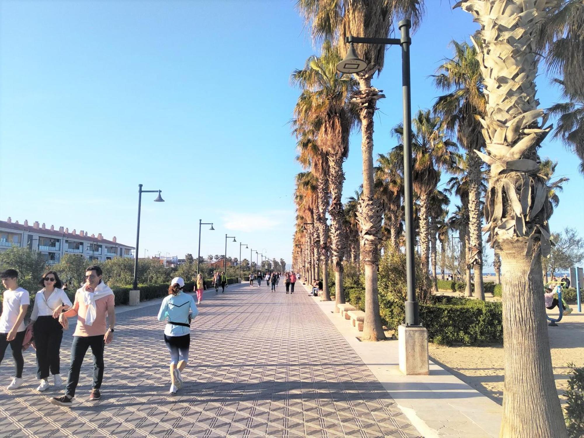 Apartamento Valencia Malvarrosa מראה חיצוני תמונה